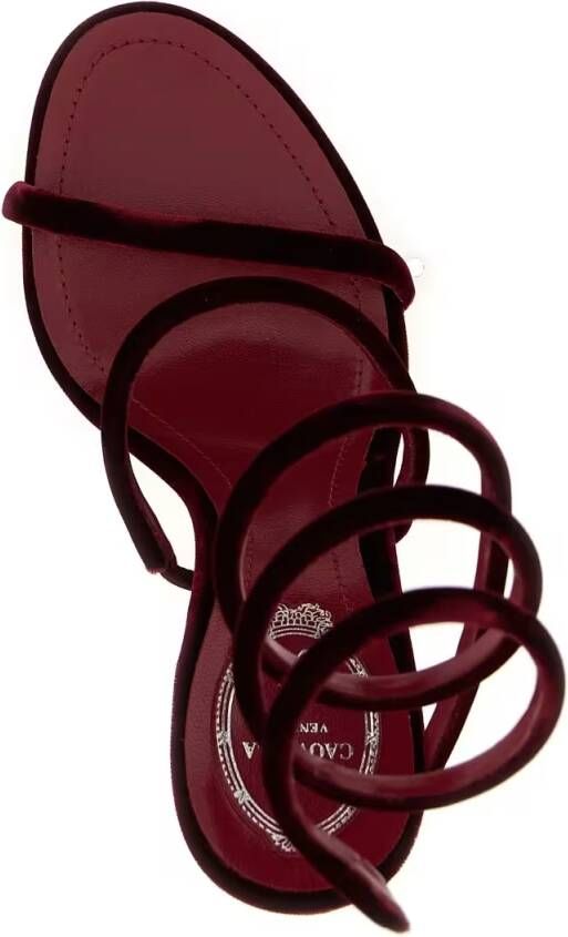 René Caovilla Sandalen 'Cleo' Sandals in zwart