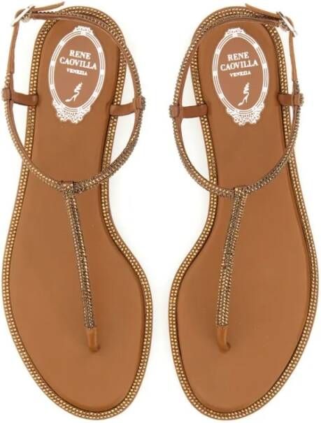 René Caovilla Sandalen "Diana" Sandal in bruin
