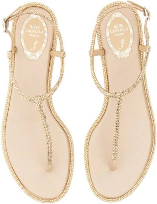 René Caovilla Sandalen "Diana" Sandals in goud