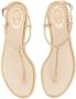René Caovilla Sandalen "Diana" Sandals in goud - Thumbnail 6