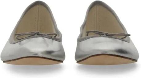 repetto "Cendrillon" Dancer Ballet Flats in zilver