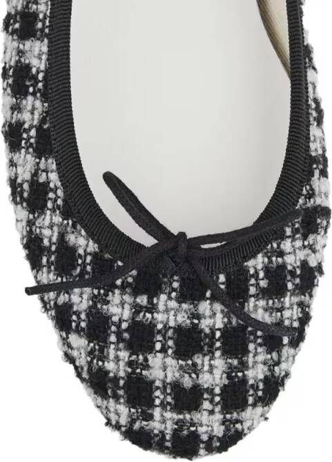 repetto Cendrillon Tweed Ballerina Ballet Flats in grijs