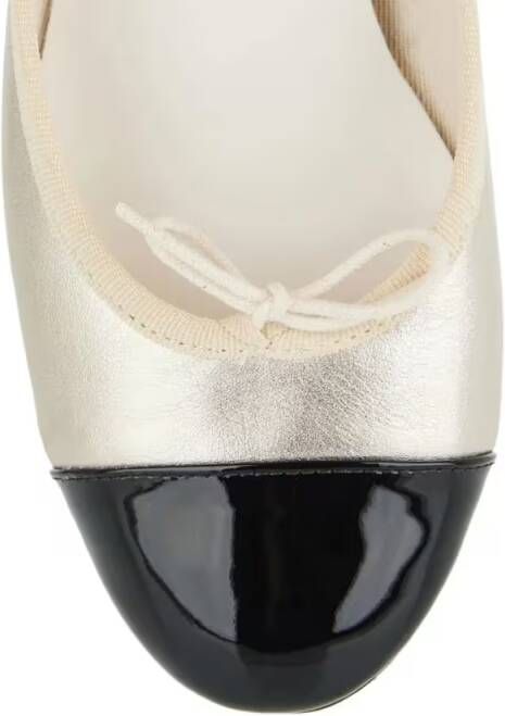 repetto Flora Cap-Toe Ballerina Ballet Flats in beige