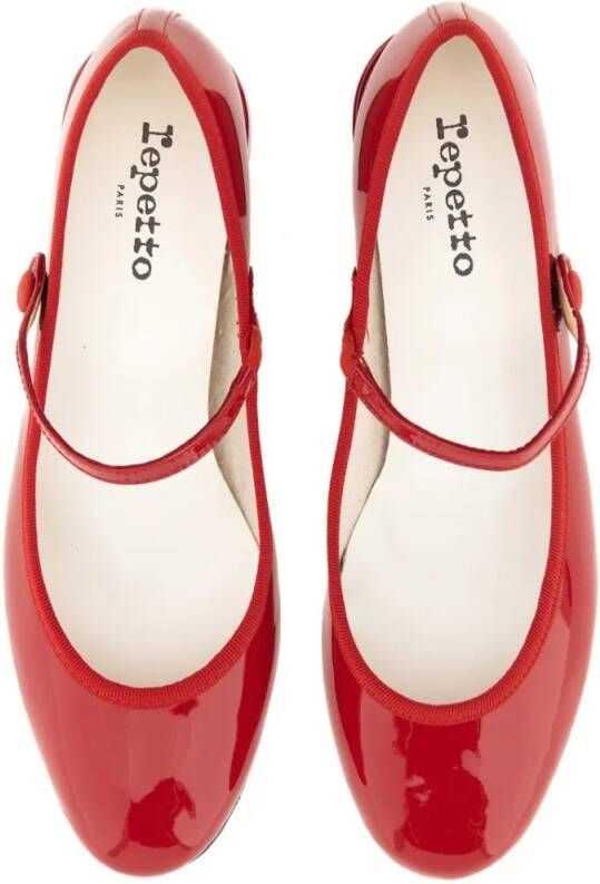 repetto Hoge hakken Mary Jane "Rose" Pump in rood