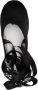 Repetto Sophia Logo Ribbon Ballerina Ballet Flats in zwart - Thumbnail 2