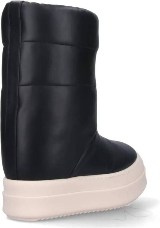 Rick Owens Boots Puffer Sneak' Boots – Black in zwart