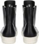 Rick Owens Low-Top Sneakers Above-Ankle Sneakers With Shark-Toothed Sole in zwart - Thumbnail 3