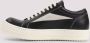 Rick Owens Low-Top Sneakers Black Leather Sneakers in zwart - Thumbnail 1