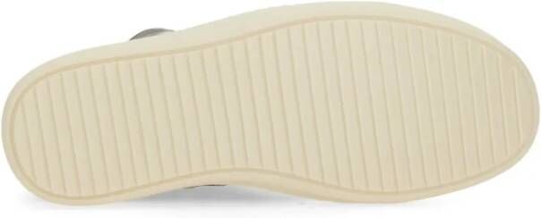 Rick Owens Low-Top Sneakers High-Top Leather Sneakers in zwart