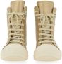 Rick Owens Low-Top Sneakers High-Top Sneakers With Smooth Leather Upper And Ch in groen - Thumbnail 2