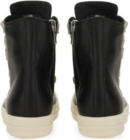 Rick Owens Low-Top Sneakers Jumbolace Sneaker in zwart