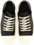 Rick Owens Low-Top Sneakers Leather Sneaker in zwart - Thumbnail 4