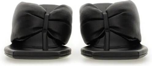 Rick Owens Sandalen Leather Sandal in zwart