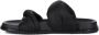 Rick Owens Sandalen Twisted Granola Sandals In Blistered Black Lamb Le in zwart - Thumbnail 2