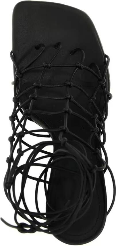 Rick Owens Sandalen 'Web Cantilever' Sandals in zwart
