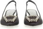 Roberto Festa Hoge hakken "Futura" Slingback in zwart - Thumbnail 3