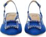 Roberto Festa Hoge hakken "Stefy" Slingback in blauw - Thumbnail 2