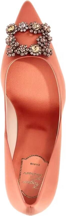 Roger Vivier Hoge hakken 'Efflorescence' Pumps in oranje
