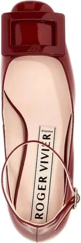 Roger Vivier Hoge hakken 'Roundy' Pumps in rood