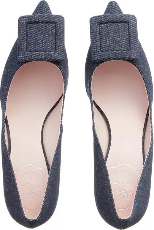 Roger Vivier Pumps & high heels Casual Style Plain Pin Heels Party Style in blauw