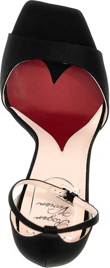 Roger Vivier Sandalen 'Marlene' Sandals in zwart