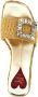 Roger Vivier Sandalen Raffia Jewel Sandals in beige - Thumbnail 2
