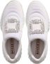 Roger Vivier Sneakers Viv´ Run Moonlight Fabric With Rhinestone Buckle in wit - Thumbnail 2