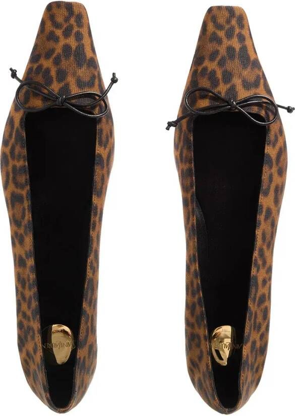 Saint Laurent Ballerinas Poppy Ballerina Shoes in luipaardprint