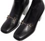 Saint Laurent Boots & laarzen Beau Smooth Leather Ankle Boots in zwart - Thumbnail 3