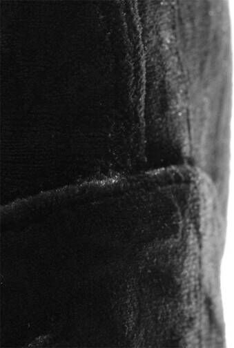 Saint Laurent Boots & laarzen Ella Knee High Crushed Velvet Boots in zwart