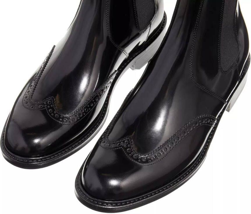 Saint Laurent Boots & laarzen Patent Leather Ankle Boots in zwart