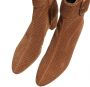Saint Laurent Boots & laarzen Woven Pattern Print Boots in bruin - Thumbnail 2