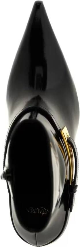 Saint Laurent Boots 'Lee' Ankle Boots in zwart