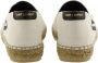 Saint Laurent Espadrilles Embroidered Espadrilles Canvas in beige - Thumbnail 3
