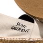 Saint Laurent Espadrilles Embroidered Espadrilles Canvas in beige - Thumbnail 2