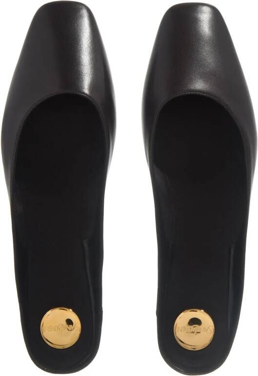 Saint Laurent Lido Slides in bruin