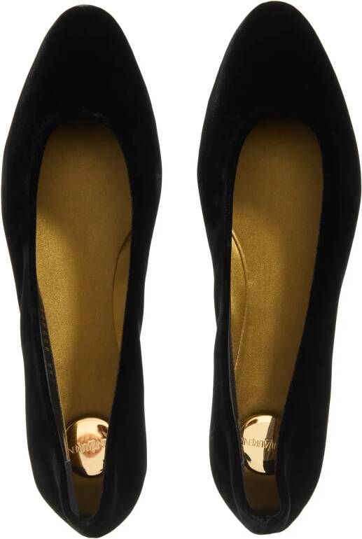 Saint Laurent Loafers Mami Ballet Flat in zwart