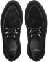 Saint Laurent Loafers & ballerina schoenen Teddy Lace Up Shoes Suede in zwart - Thumbnail 2