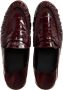 Saint Laurent Loafers Peg in rood - Thumbnail 2