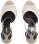 Saint Laurent Pumps & high heels Jodie Platform Sandals in crème - Thumbnail 2