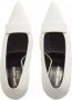 Saint Laurent Pumps & high heels Kayla Leather Buckle Pumps in crème - Thumbnail 2