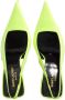 Saint Laurent Pumps & high heels Kiss Patent Leather Slingback Pumps in geel - Thumbnail 2