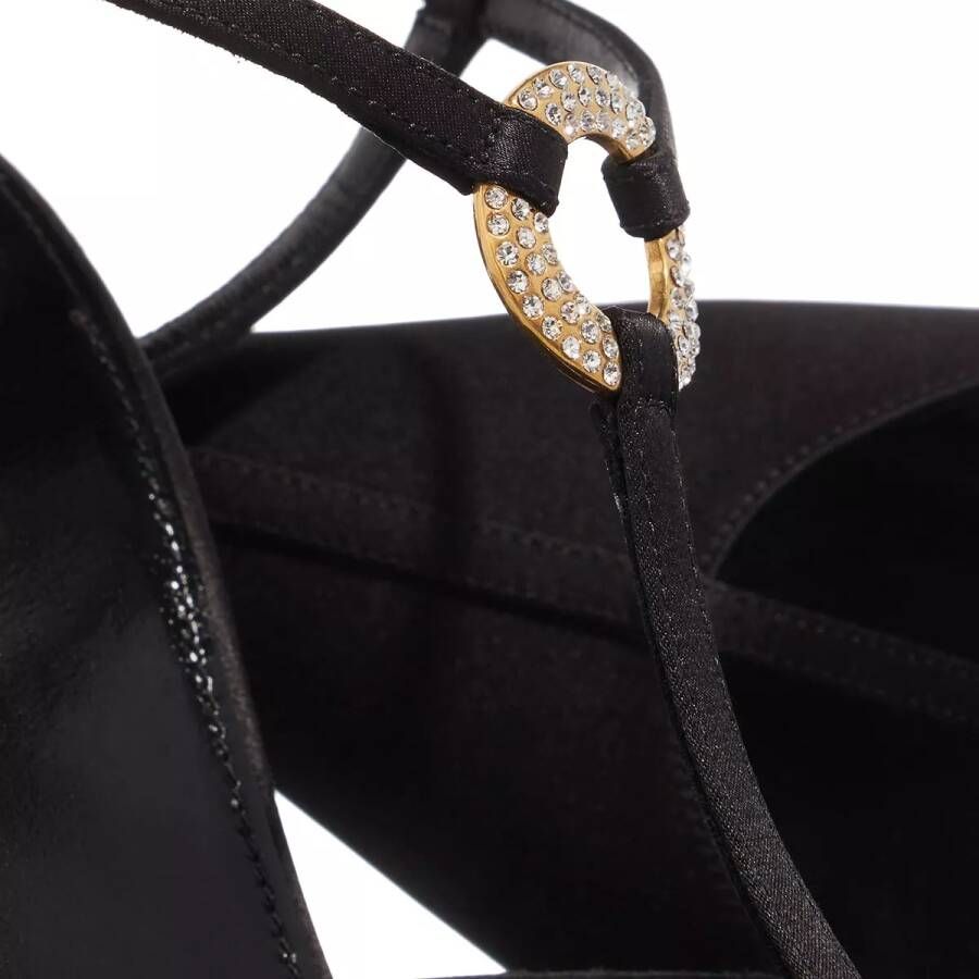 Saint Laurent Pumps & high heels Luna Slingback Pumps In Crepe Satin in zwart