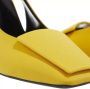 Saint Laurent Pumps & high heels Maxine Slingback Pumps in geel - Thumbnail 2