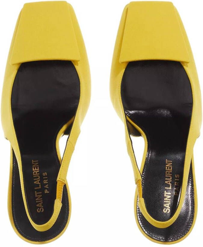 Saint Laurent Pumps & high heels Maxine Slingback Pumps in geel