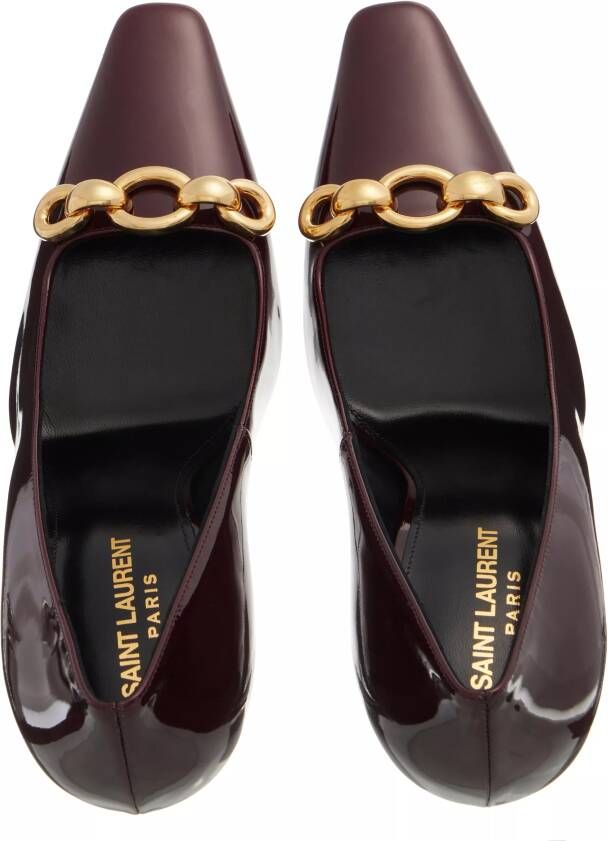 Saint Laurent Pumps & high heels Silvana Patent Leather Pumps in rood