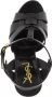 Saint Laurent Pumps & high heels Tribute 130 Plateau Sandals Leather in zwart - Thumbnail 3