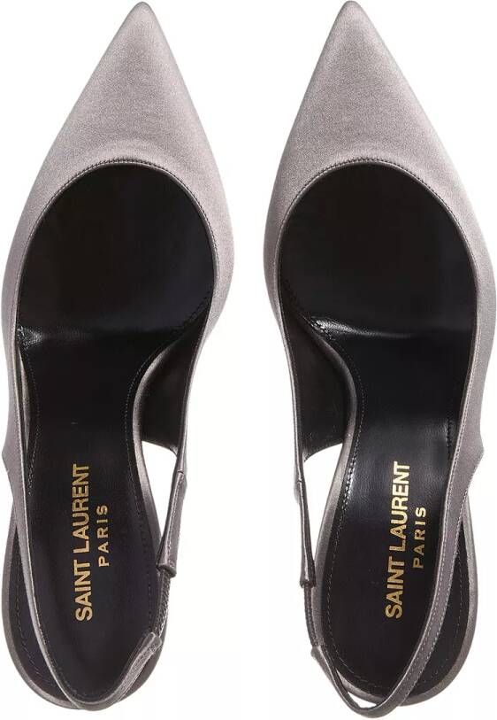 Saint Laurent Pumps & high heels Zoe Slingback Pumps in grijs