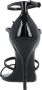 Saint Laurent Sandalen Cassandra Sandals In Patent Leather Black in zwart - Thumbnail 2