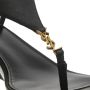 Saint Laurent Sandalen Cassandra Wedges in zwart - Thumbnail 3